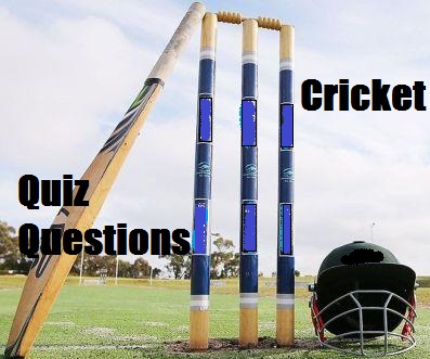 Indian Cricket Trivia Quiz Questions and Answers 
